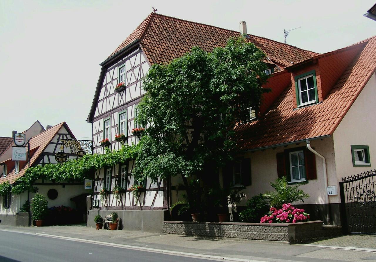 Hotel Zum Engel In Speyer - Roemerberg Berghausen  Exteriör bild